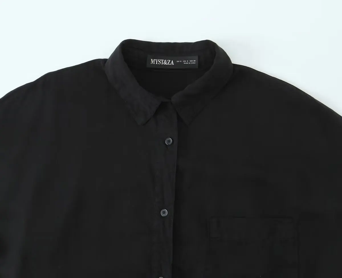 HH Summer Women's Casual Shirt Jumpsuit Solid Short Sleeves Lapel Single-breasted With Pocket Loose Fashion Simple Onesie