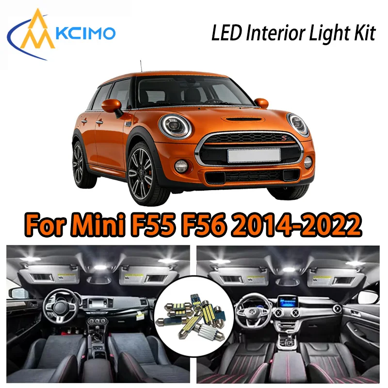 

KCIMO For Mini F55 F56 2014-2022 Premium LED Interior Kit - 2 Colors , Quick Installation, Long-Lasting