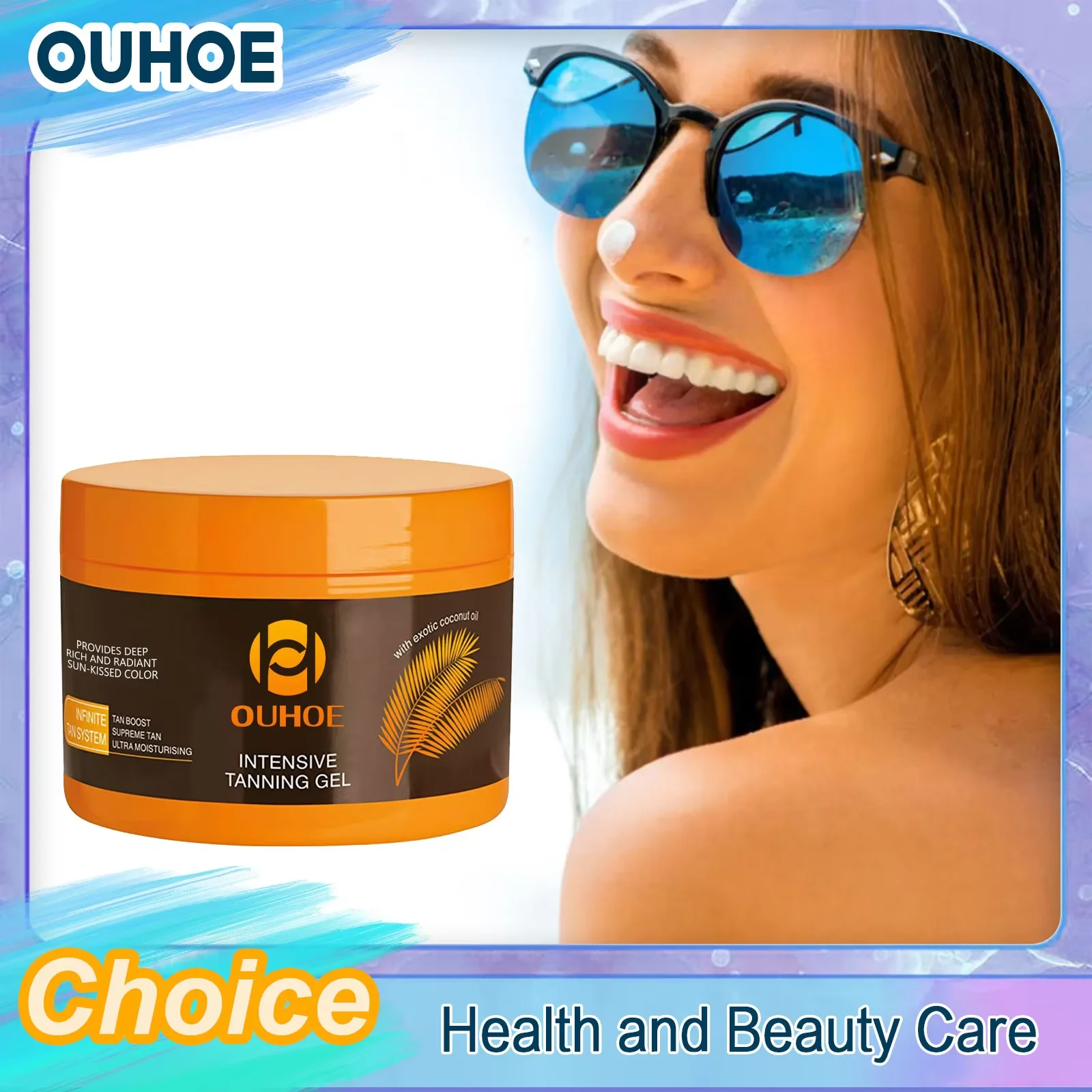 

Интенсивный гель для загара, ускоритель, бронзовый солярий, лето, длительный ремонт, увлажняющий крем для лица, тела, автозагар