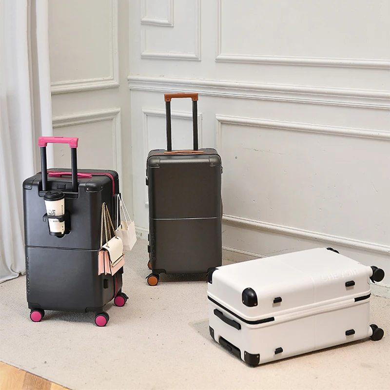 KLQDZMS Rolling Suitcase 20 Inches Boarding Box 24