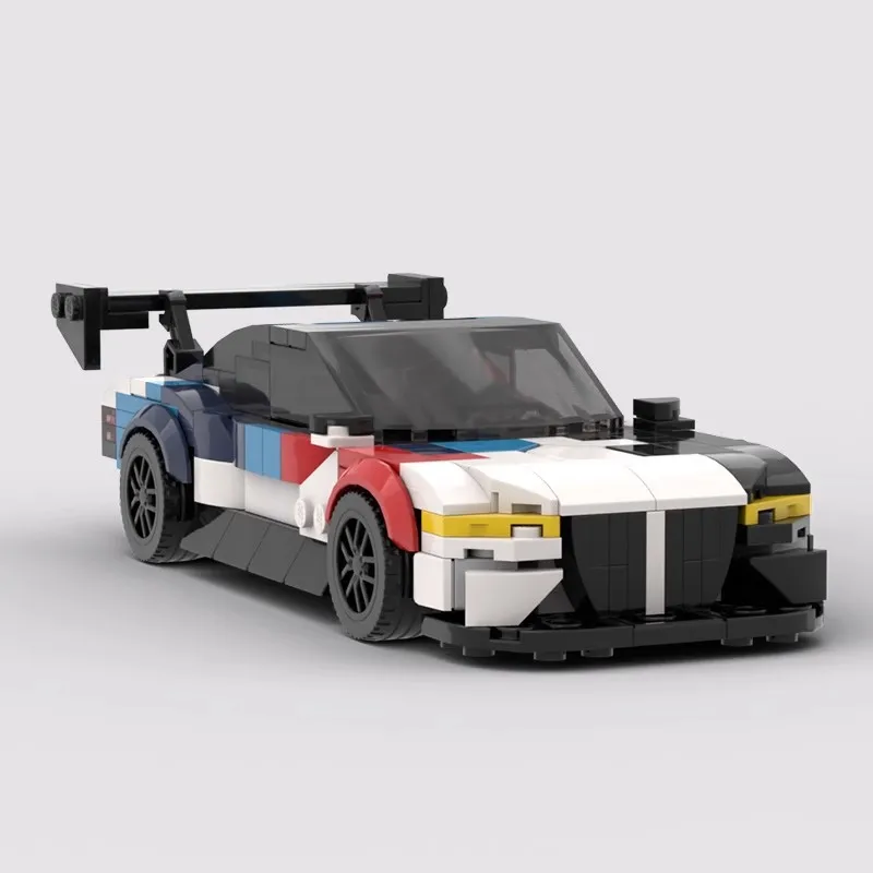 

MOC-79676 M4 GT3 Набор строительных блоков гоночного автомобиля, набор коллекционных моделей автомобилей для сборки, крутая модель спортивного автомобиля