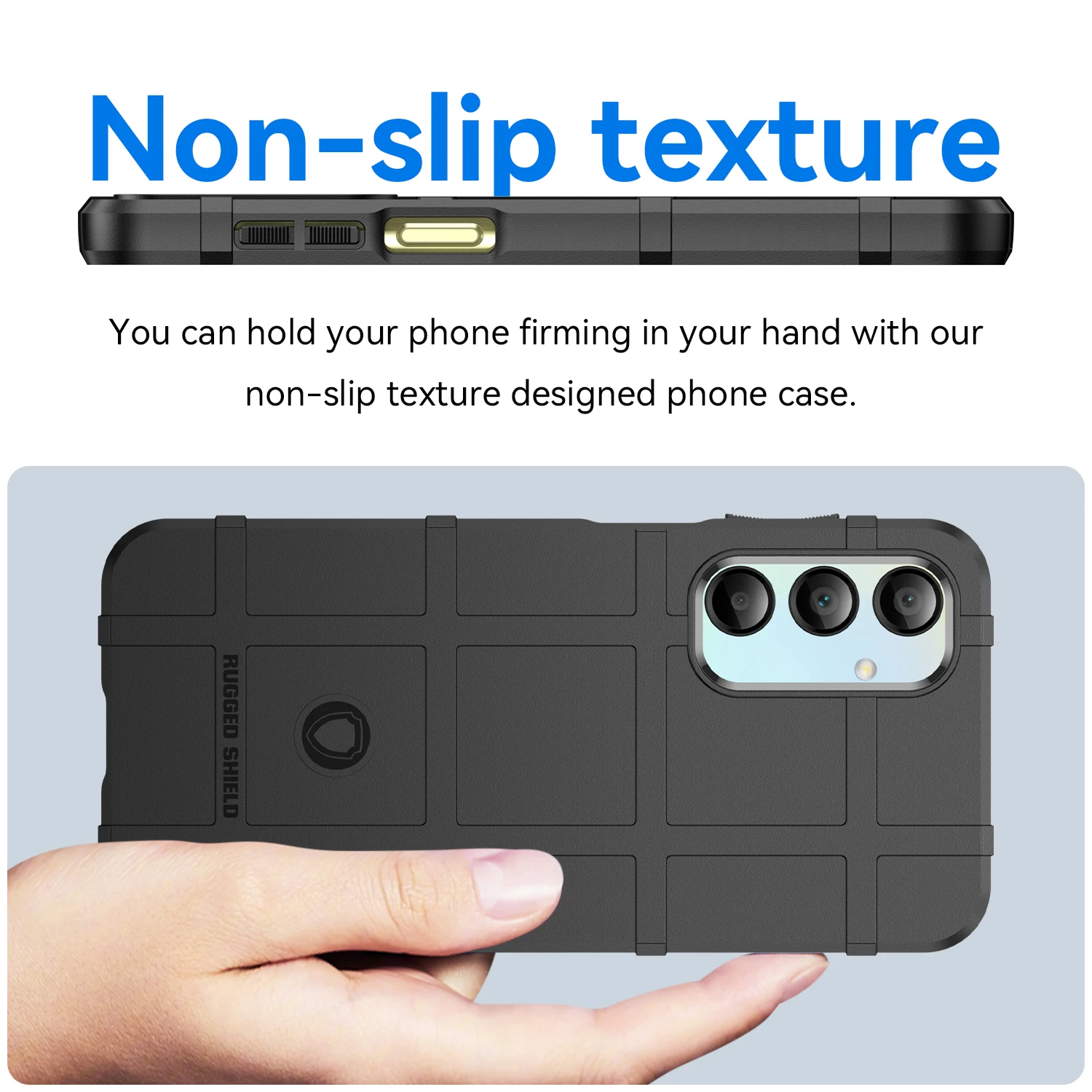 Suitable for Samsung A06 mobile phone case frosted feel personalized anti-fall Galaxy A16 non-slip creative protective case