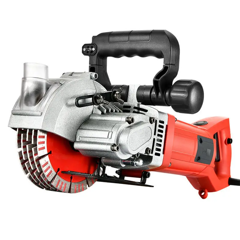 YYHC-160mm 4500w No Dust with Water Pump Electric Concrete Wall Groove Cutting Machine Marble Cutter Machine Shape Stone Cutting