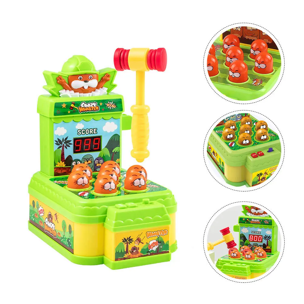 

1Pcs Kids Hammering Beating Interactive Educational Plaything Fun Scoring Game Parent Child Time Gift No
