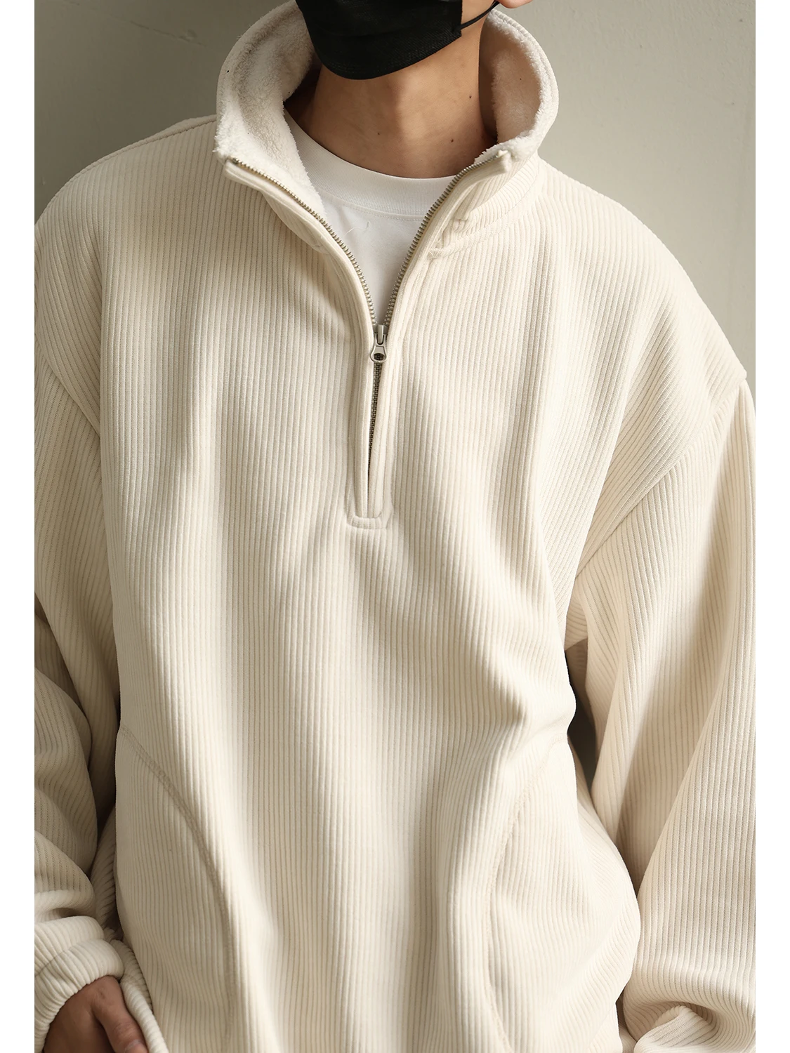 

Мужская модная толстовка на молнии с флисовой подкладкой в американском ретро-стиле LH Store, весенне-осенняя повседневная верхняя одежда