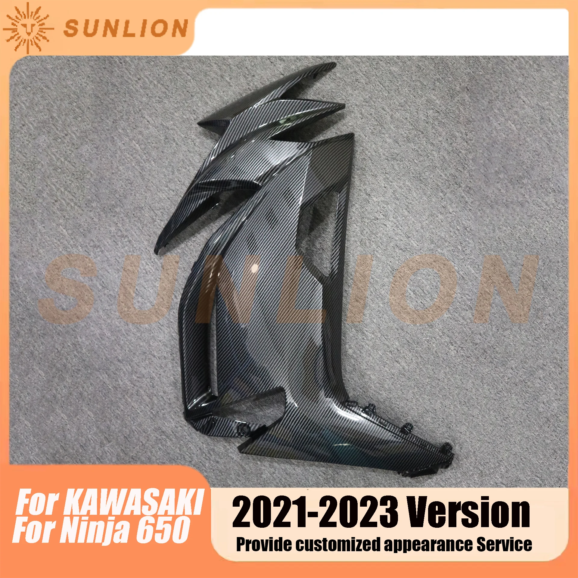 For KAWASAKI NINJA 650 2020 - 2023 Left Right Part Batwing Fairing Bodywork Panel ZX650 EX650 NINJA650 2020 2021 2022 2023
