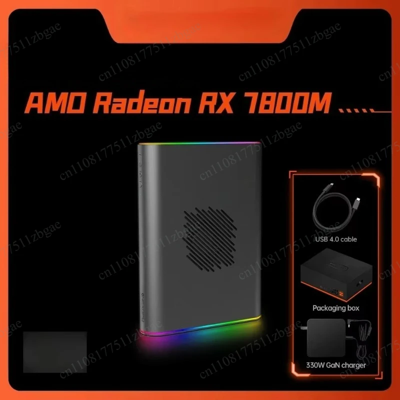 98/ with A-MD Ra Deon RX 7800M Docking Station Oculink USB4.0 Th Und-erbolt R-GB Lights One Xplayer   2 Ultimate EGpu,