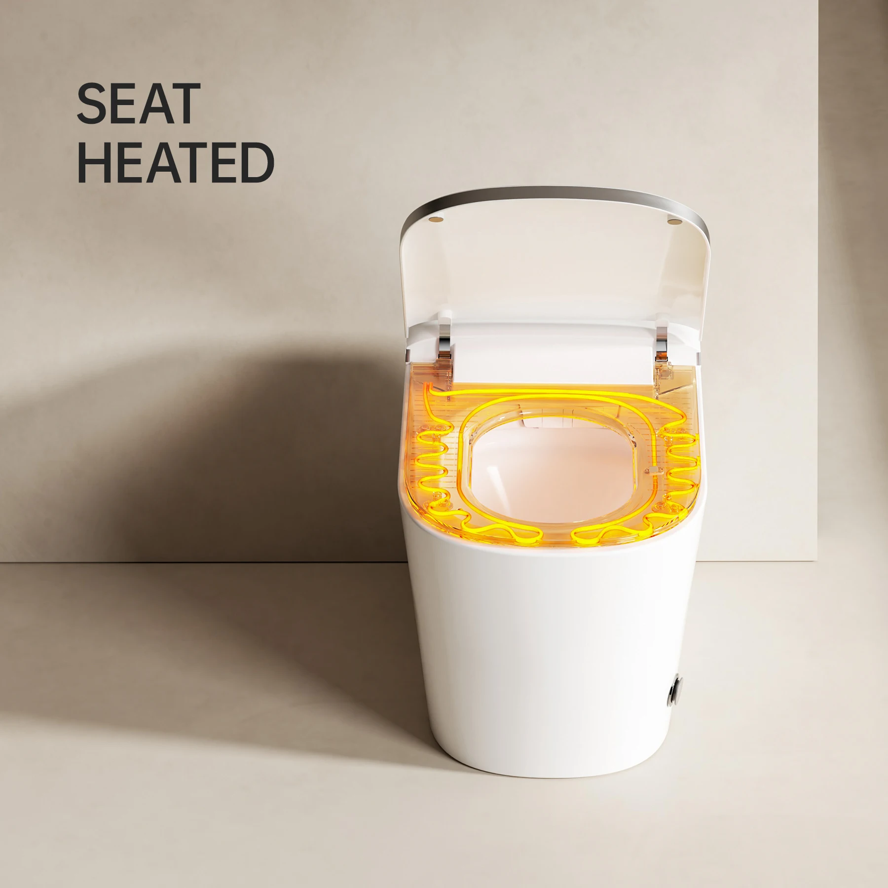 Factory Price Bathroom Sanitary Ware Ceramic Intelligent Bidet Toilet Automatic Operation Smart Toilet