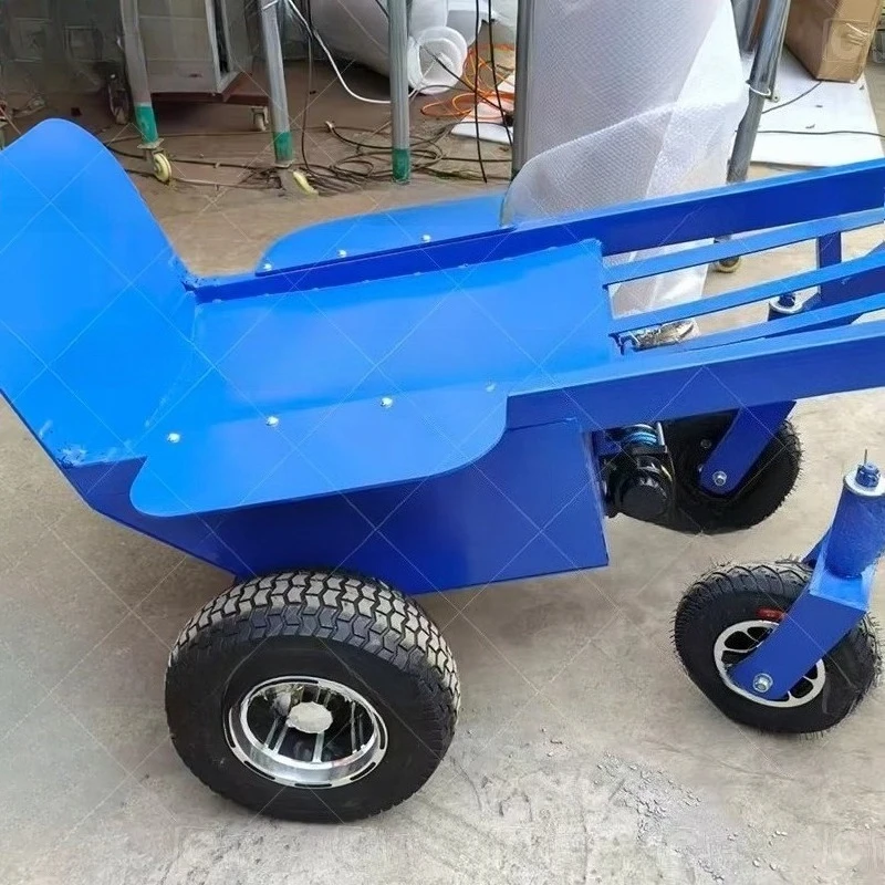 Commercial Electric Trolley Easy Move Car Trailer Dolly Hand Pallet Truck for Moving Inflatable Goods