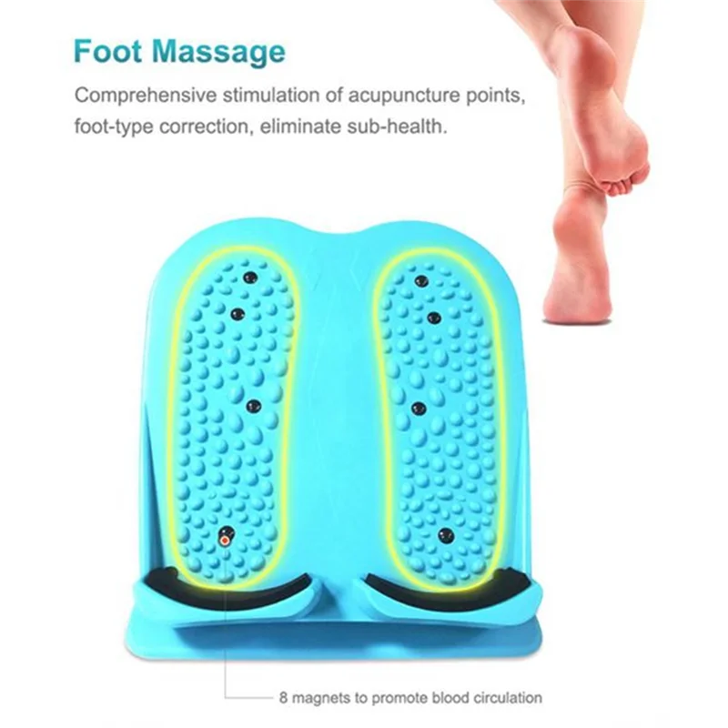 

YOE-xFolding Stool Foot Massage Fitness Pedal Stretch Standing Rib Equipment Home Standing Leg Slimming Stretcher 2