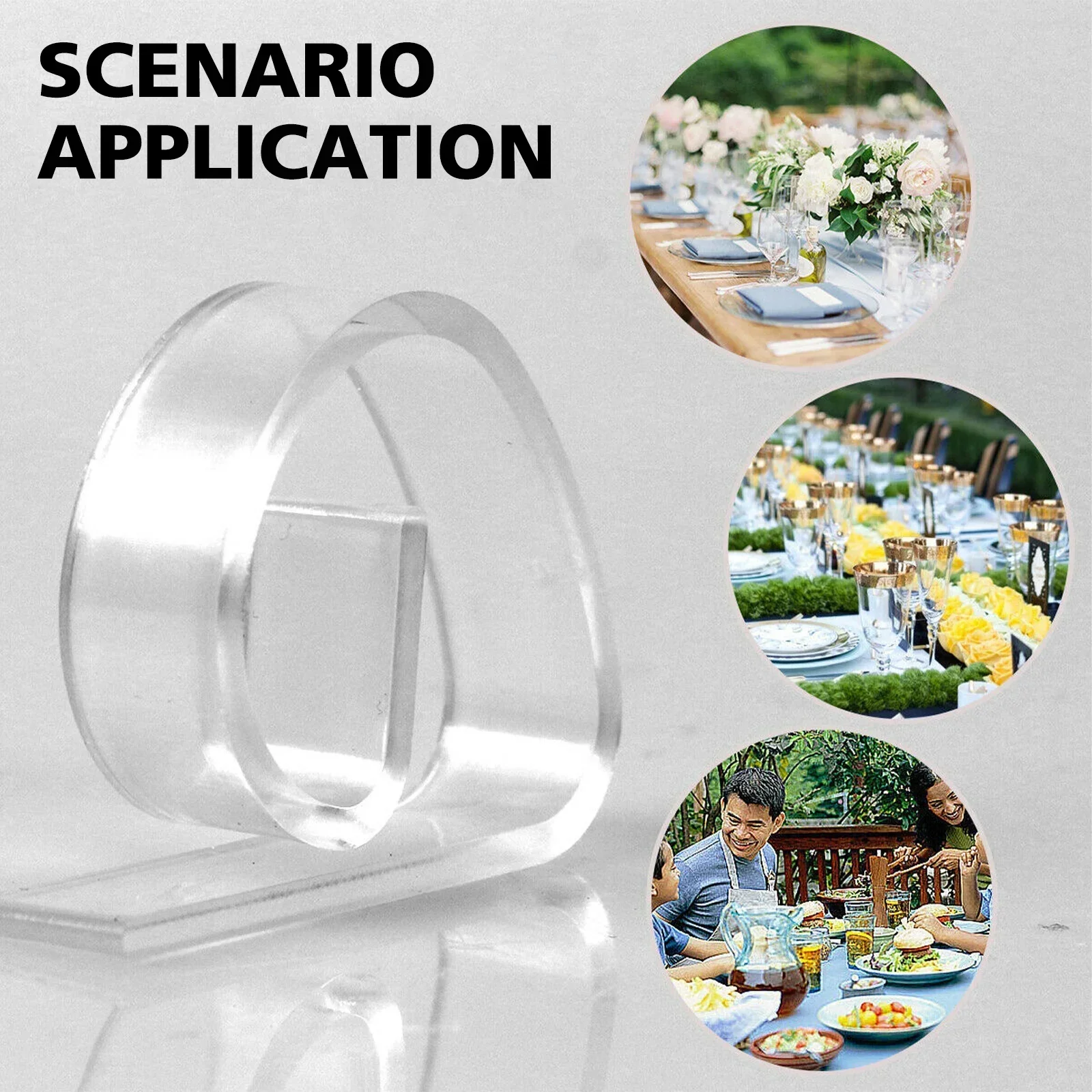 Tablecloth Plastic clips, skirt rack, picnic table covers, Restaurant, Party