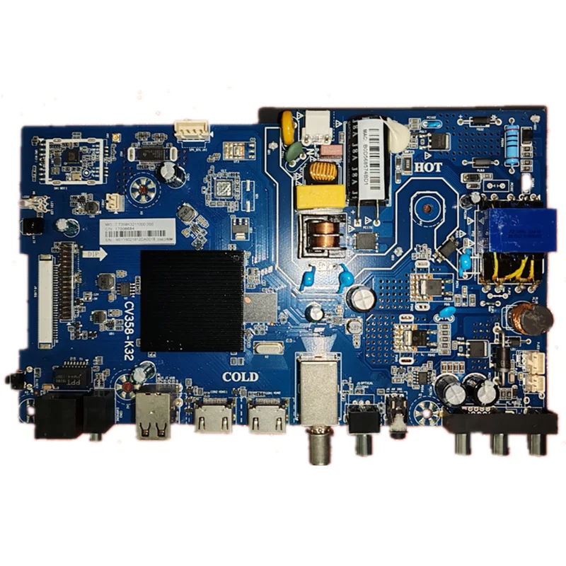 Spedizione gratuita! CV358-K32 scheda madre di rete WiFi a 4 core testata bene con 1G + 8g di memoria 33 -- 43v 600ma