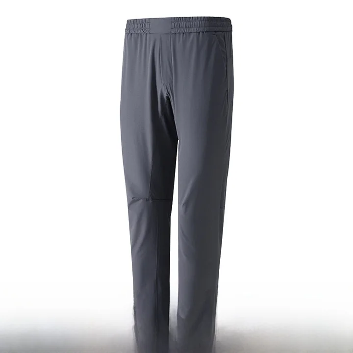 Lightweight Breathable Men's Sporty Casual Pants UV Protection Four-Way Stretch Spring Summer High-End Straight Leg Trousers
