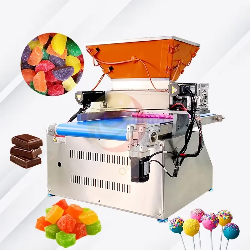 Table Top Chocolate Mini Vitamin Gelatin Jelly Candy Make Handheld Twinkle Gummy Bear Mould Machine