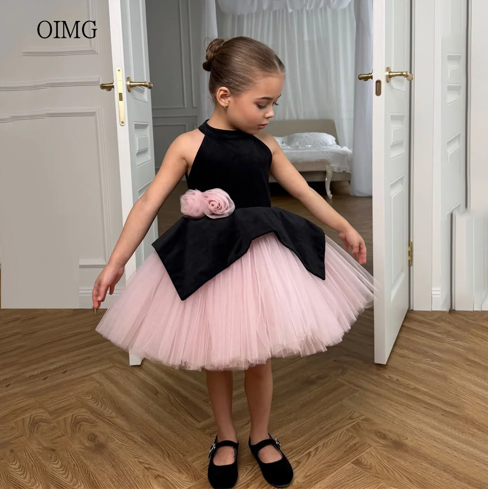 oimg-–-robe-a-fleurs-noire-rose-pour-filles-col-haut-robe-de-mariage-longueur-aux-genoux-robe-de-soiree-فساتين-اطفال-personnalisee