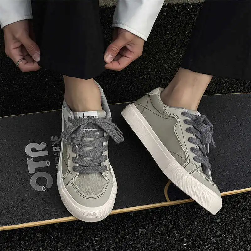 

Camp Rubber Sole Sneakers Men Sneakers Woven Sports Men Shoes All Black Shose Shoses High Tech Fashionable Saoatenis