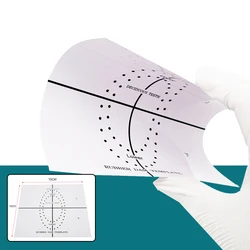 1Pcs Dental Rubber Dam Punch Hole Positioning Board Barrier Template Dental Lab Instrument Tool