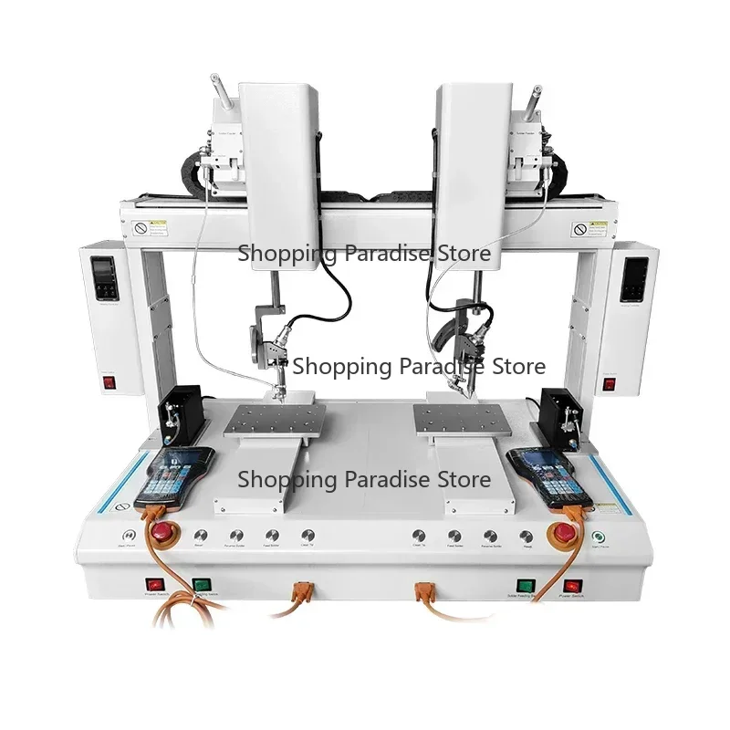 Four-Axis Automatic Soldering Machine Platform Customizable USB Circuit Board Station for Electronics Assembly