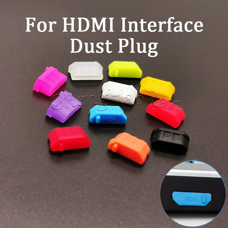 

10PCS Silicone Dust Plug Cover Stopper Universal Dustproof USB Port HDMI Interface Cover For LaptopPC Accessories