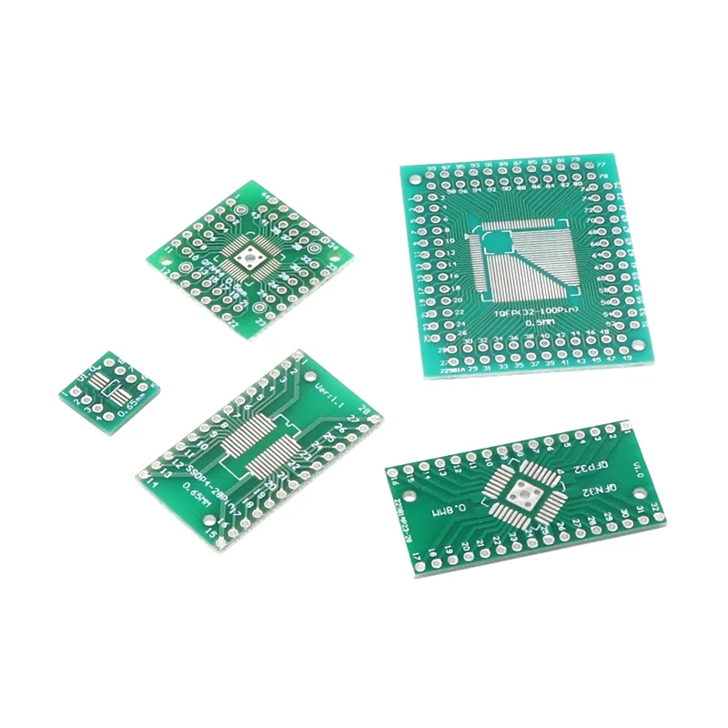 SOP Adapter SOP8 SOP10 SOP16 SOP28 TQFP QFN56/64 PCB IC Test Board