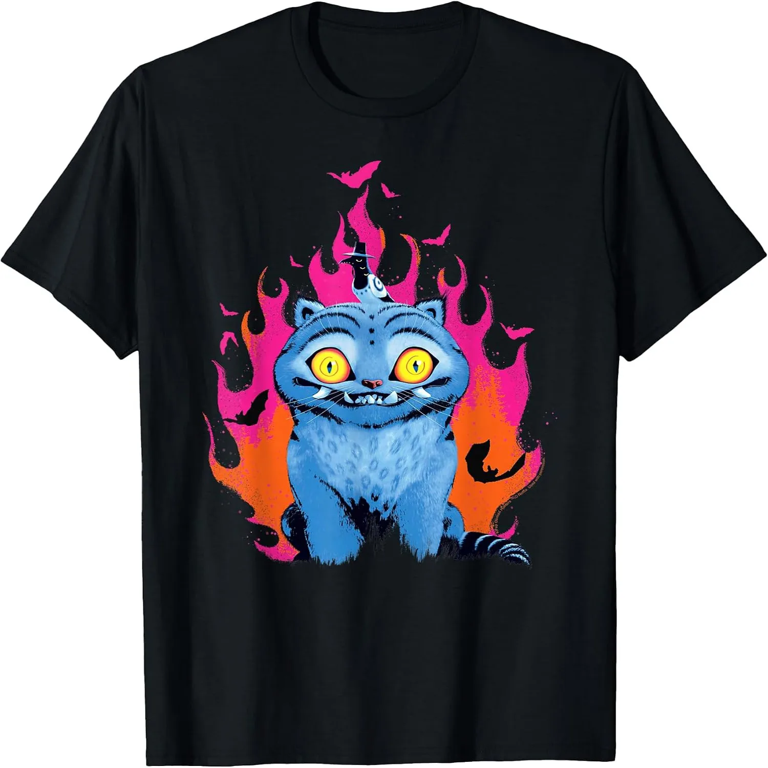 Halloween Derpy Sussie Flames Bats T-Shirt
