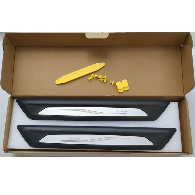 For BMW 1 Series F20 3 Series F34 X1 F48 LED Light Door Sill M Performance Door Step Car Welcome Pedal Threshold Car Refitting