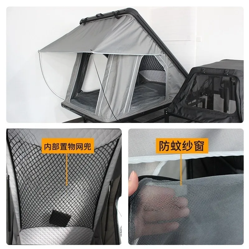 Suitable for navara hilux revo l200 pickup truck outdoor aluminum triangle camping tent