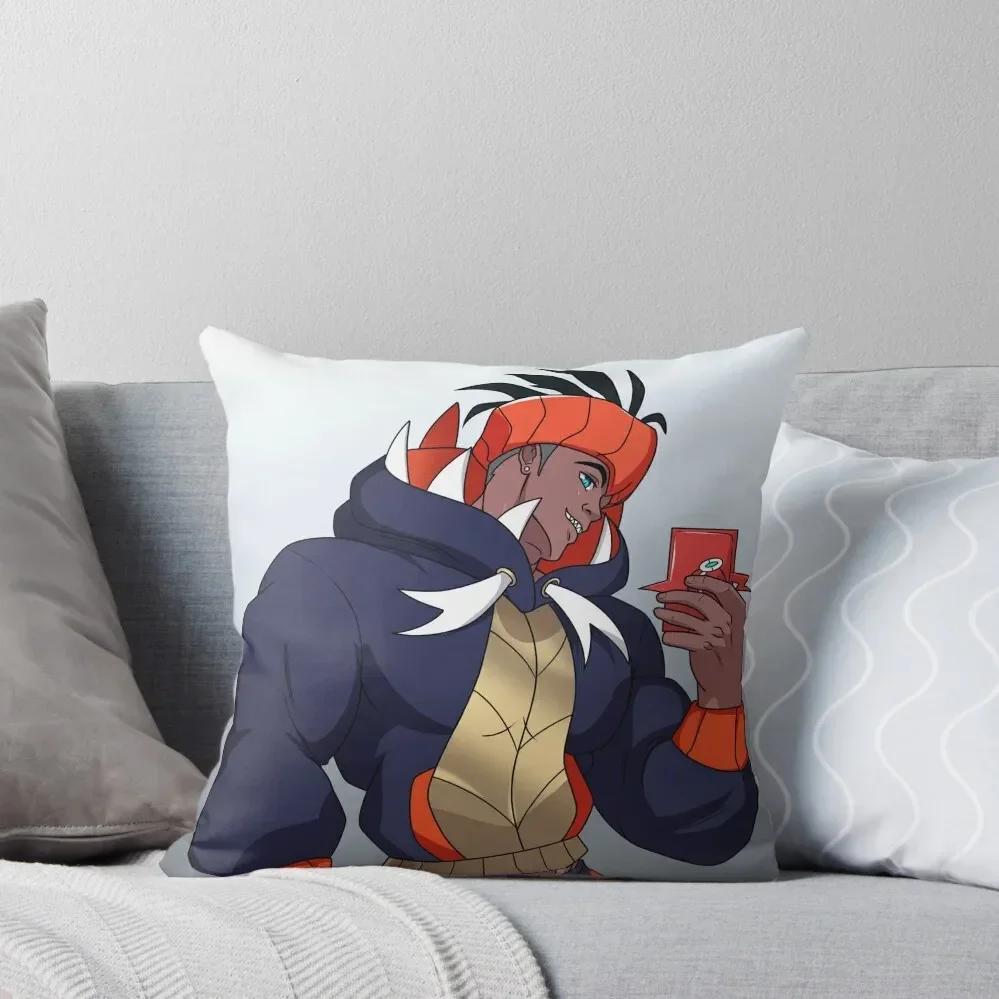 

Dragon Gym Leader Raihan Throw Pillow Pillow Case Christmas Cushions For Sofa Pillowcase Cushion pillow