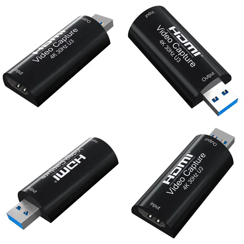 Sofly Audio Video Capture Cards To Usb 3.0 Hd 4K 30Hz Video Capture Usb For Gaming Live Streaming Video
