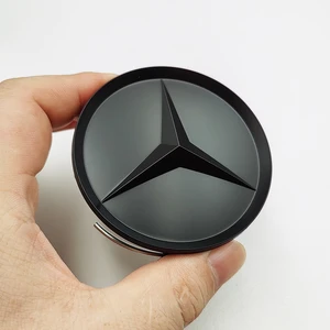 Vỏ bánh xe trung tâm, 4 đơn vị, 75mm, cho Mercedes Benz abces GLB GLC GLE GLS GLK CLS ML GL R W205 W213 Phụ kiện 12 Bánh xe trung tâm bán hàng chính - 3
