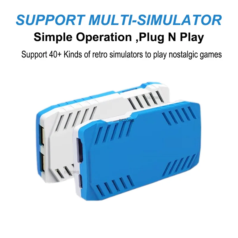 وحدة تحكم Game Stick 4K Retro 128G 50000+ ألعاب 50+ محاكيات تلفزيون صغير فيديو وحدة تحكم ألعاب محمولة وحدة تحكم لاسلكية