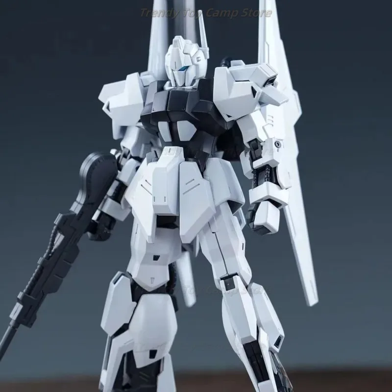 【متوفر】WMH HG 1/144 Hyaku-Shiki لوحة رش أبيض وأسود تجميع أطقم منمذجة عمل الشكل روبوت لعبة مجسمة بلاستيكية