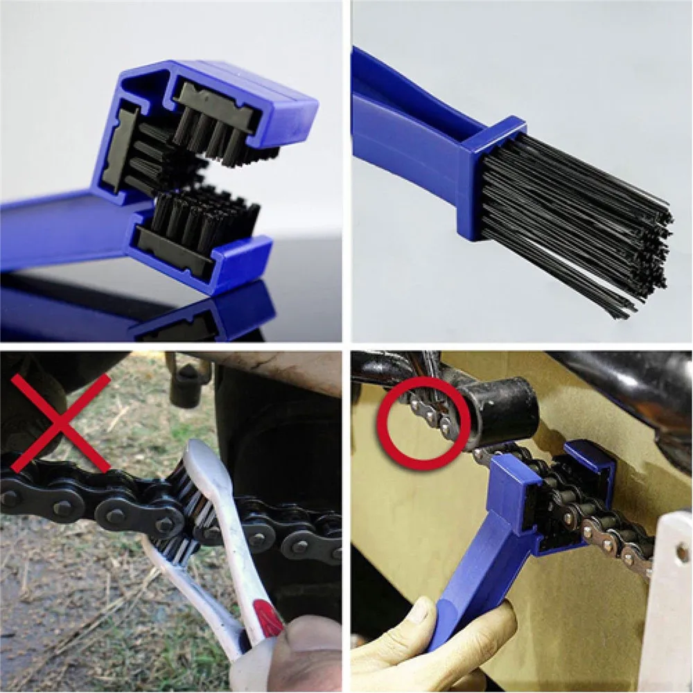 Bicycle Chain Clean Brush Grunge Brush Cleaner Motorcycle MTB Bicicleta Cycling Cleaner Scrubber Tool Bike Chains Cleaners