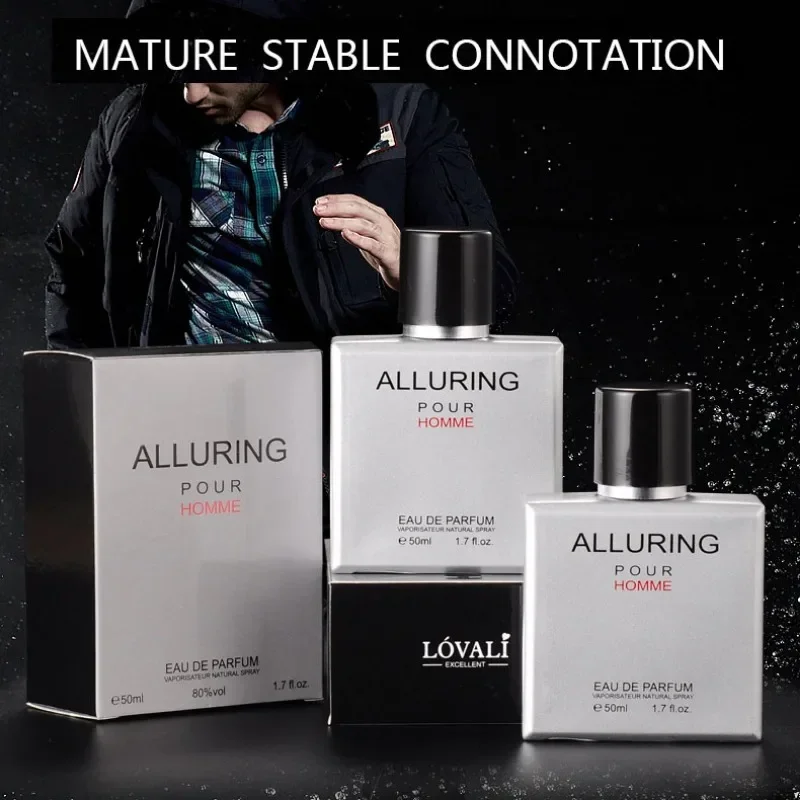 High Quality Brand Parfum Homme Men Lasting Fragrance Body Spray Perfume Pheromone Eau De Parfum Men Cologne 50ml Perfumes Mujer