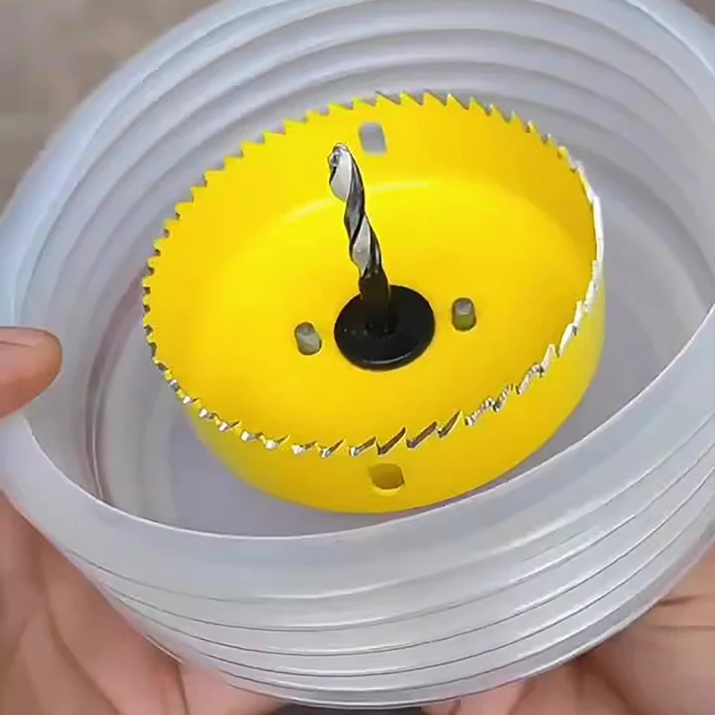 

1pcs Electric Hammer Drill Dust Collector Hole Opener Dust Collector Cover Dustproof Hole Saw Drill Bit Cover Hand Tool