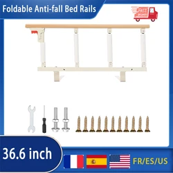 Bathroom Bedside Bed Rails For The Elderly Armrests,Stand-up Aids, Foldable Anti-fall Bed Rails Universal Safety Handrail