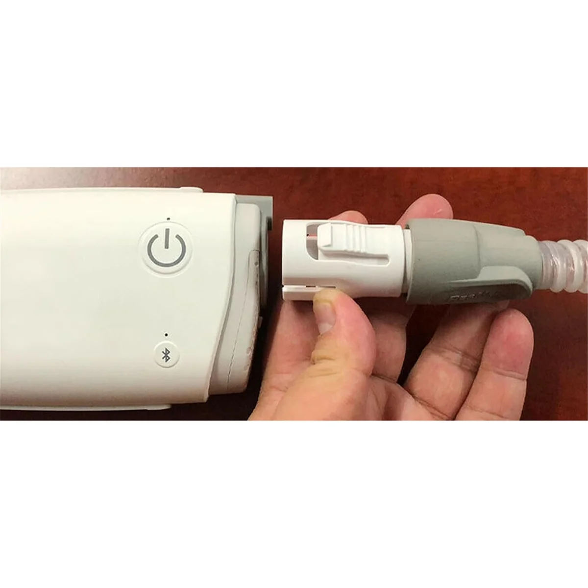 

AA98 2 PCS CPAP Hose Connector for Airmini Machine, Air Mini Hose Adapter Connect to Any Standard CPAP Tubing