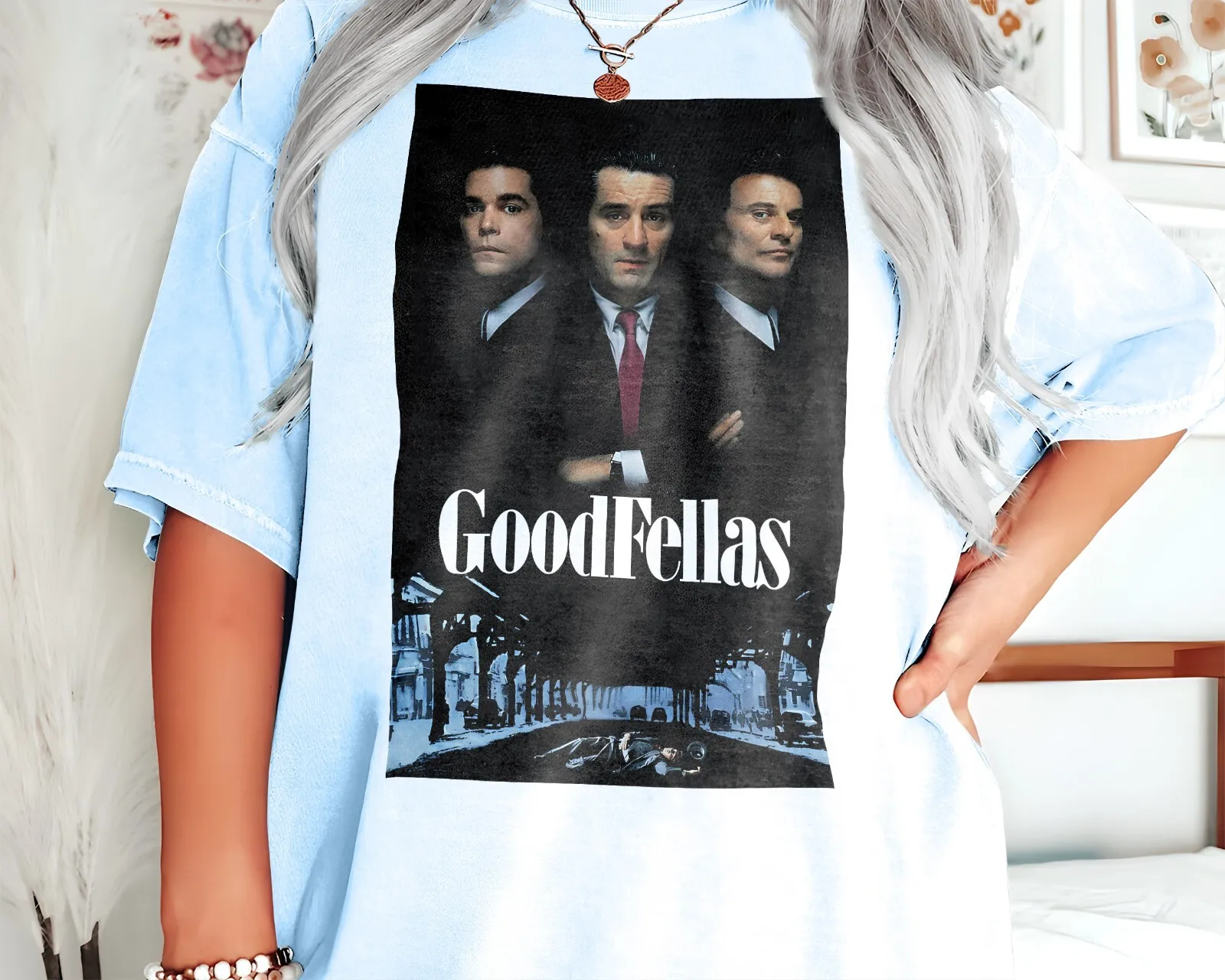 Goodfellas V1 TShirt Vintage 8 colors TShirt DTG Print SIZES S-5XL