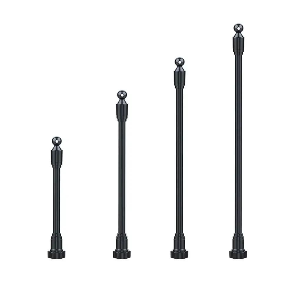 360 Degree Rotating Arm Flexible Adapter 17mm Ball Mount Extension for Car Vent Dashboards Phone Holder Universal Car Mount Acce