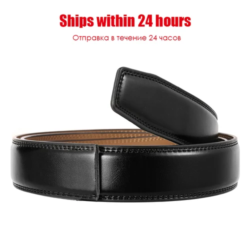 Imagen 2 del producto 2022 cinturón de cuero genuino para hombre, cinturón de negocios de 31mm de cuero Natural con hebilla automática de aleación dura para hombre, faja no porosa para traje