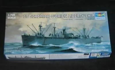 Trumpeter 05755 1/700 SS Jeremiah O'Brien Liberty barco kits de modelos estáticos barco TH05635