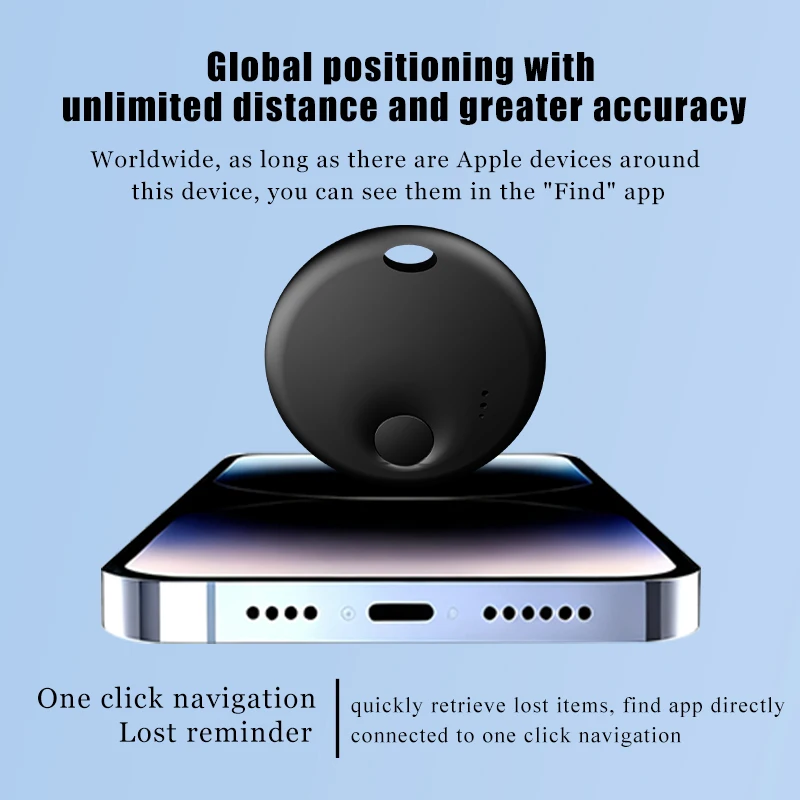 

Mini Smart Tag Anti-loss Tracker Smart tag Work with IOS Positioning Device for keys wallet iphones Locator Apple‘s Find My APP