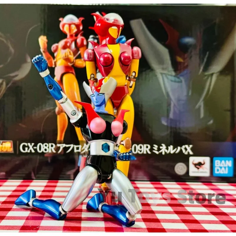 

Bandai Mazinger Z Gx-08r Aimei Shen A Vs Gx-09r Minerva X Figures Anime Model Action Figure Doll Toys Collectible Gifts Original