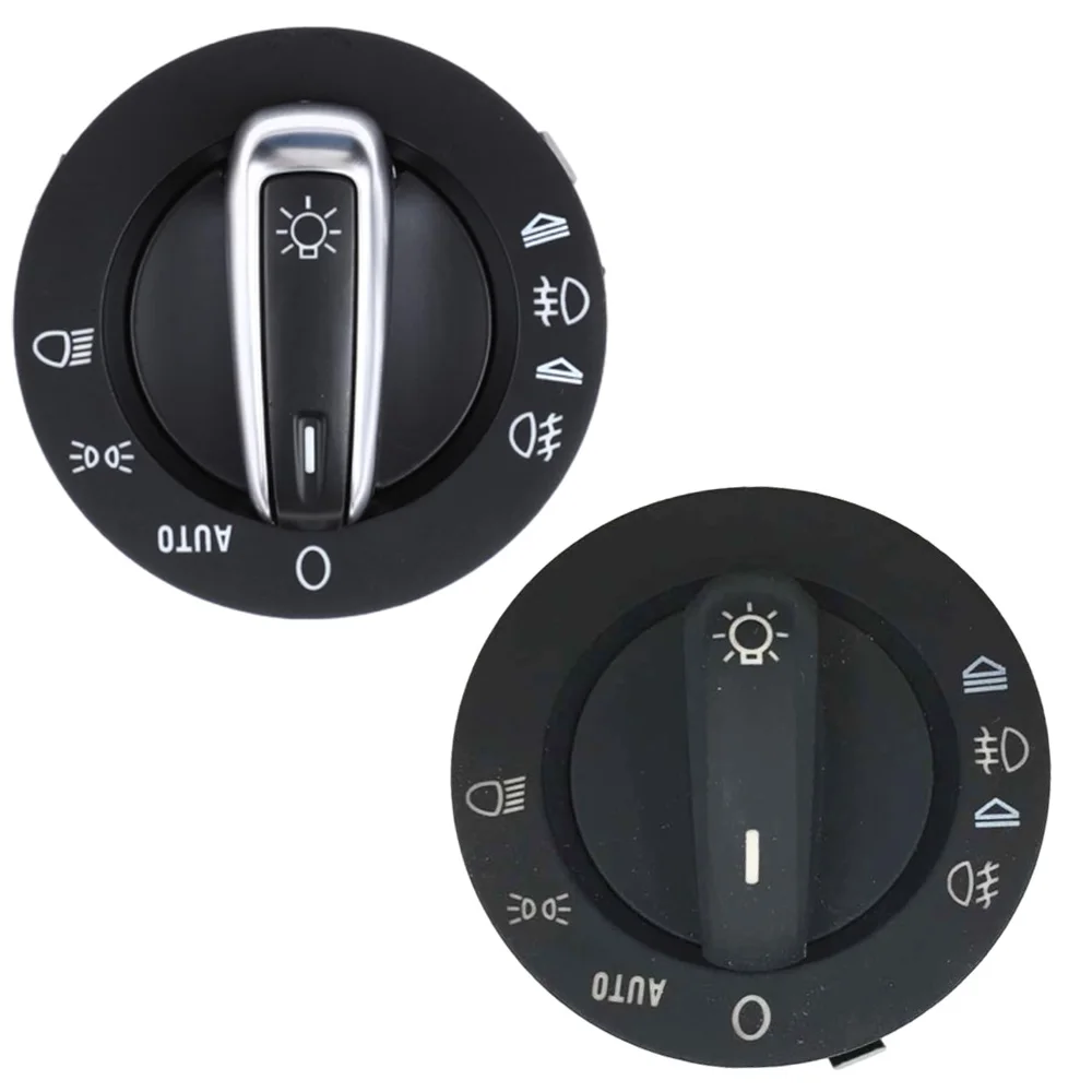 

Plastic 8 Pins Black and Silver/ Black Headlight Control Switch for Audi RS6 2008-2011 for Audi A6/S6 C6 2005-2011 4F1941531E