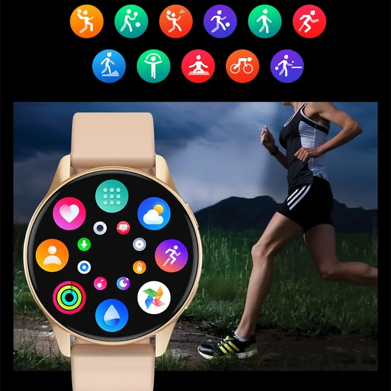 Lige Mannen Smart Watch Vrouwen Hartslag Bloeddruk Monitoring Bluetooth Call Slimme Horloges Mannen Ip67 Waterdichte Heren Smartwatch