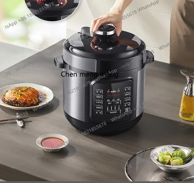 MF Electric pressure cooker household multi-function 5 liters 6 liters double bile 8-10 people smart