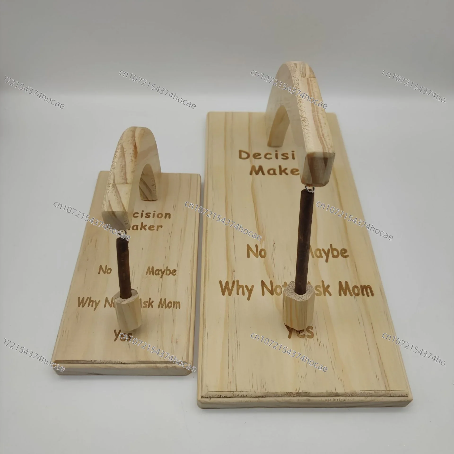 

Decision Maker Wooden Table Toy Gift Decoration Magnetic Decision Maker Swinging Magnetic Ball