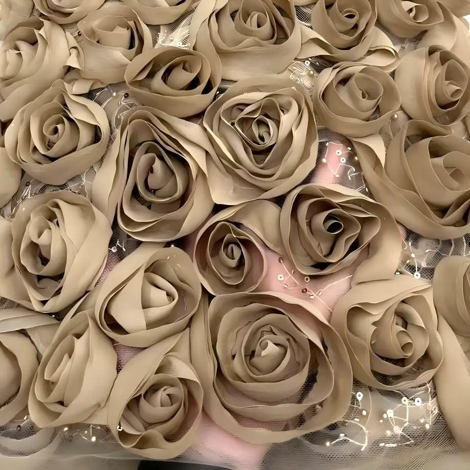 

African Ruffled Embroidered Lace Fabric High Quality Nigerian Tulle Fabric for Long Elegant Evening Party Dresses Wedding Sewing