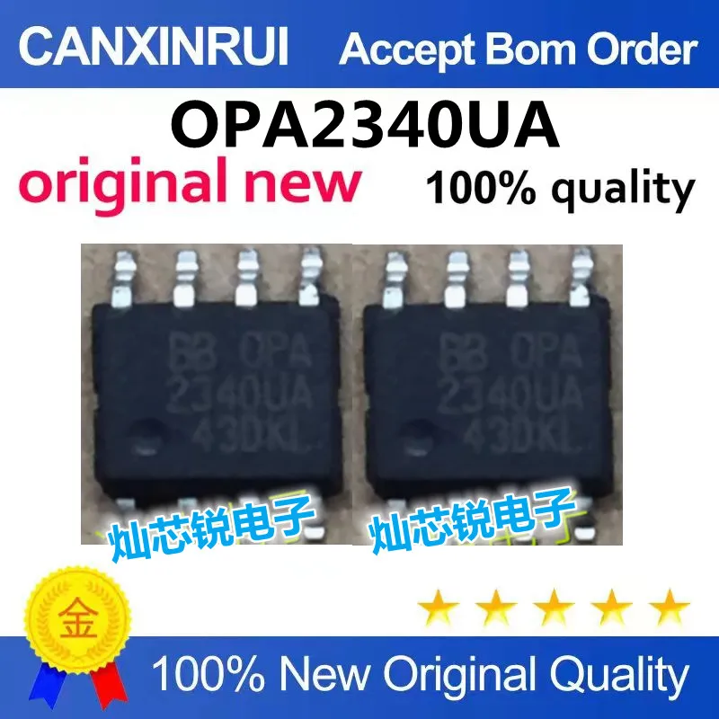 

OPA2340UA brand new original genuine, quality guaranteed.