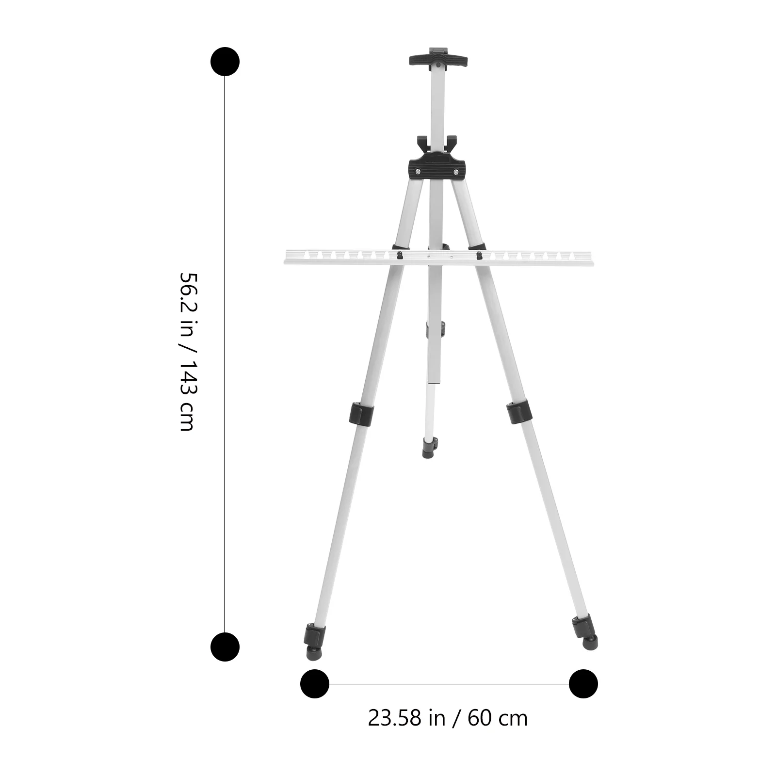 Ajustável Display Easel Stand, Conveniente Display Stand, Acessório profissional desenhar